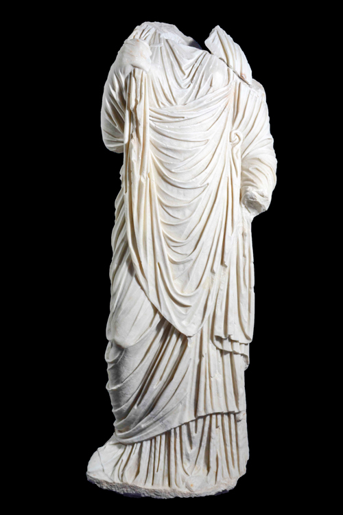Headless draped female portrait statue (Pudicitia type?)
